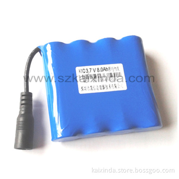Li-ion Battery Pack 3.7V 8000mAh